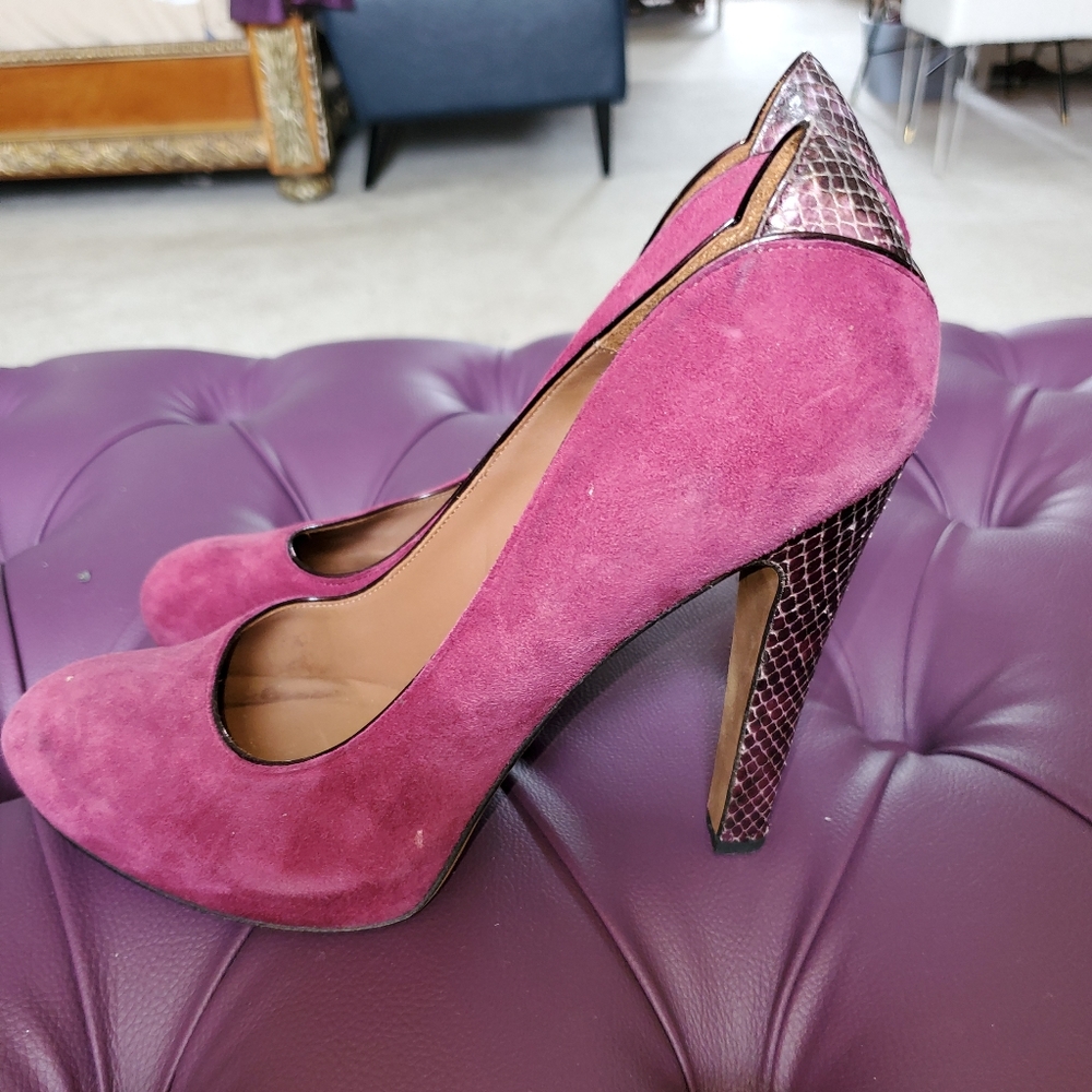 Beautiful suede pump